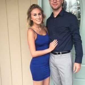 Fashion nova royal blue bodycon dress